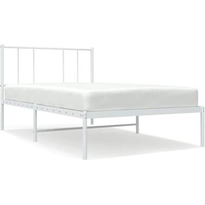 Metaalbedrooster met hoofdbord - 100x200 cm - Bedtype Metaalbedrooster met hoofdbord - 100x200 cm - Bedtype