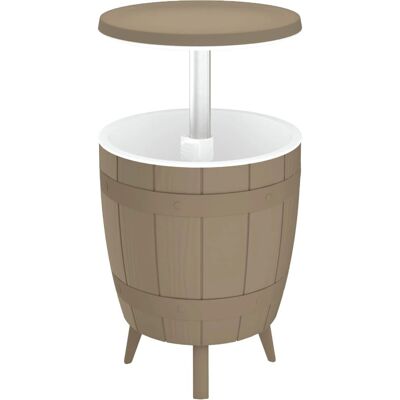 vidaXL Gartentisch Hellbraun - Gartentisch vidaXL Gartentisch Hellbraun - Gartentisch