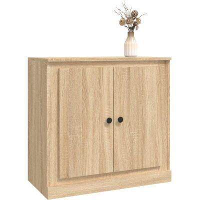 Maisonchic Sonoma Oak Sideboard - Multi-Use Storage Furniture Maisonchic Sonoma Oak Sideboard - Multi-Use Storage Furniture