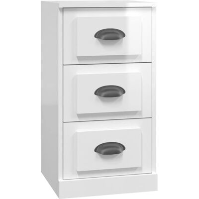 vidaXL 816218 Mueble de almacenamiento blanco - Salón vidaXL 816218 Mueble de almacenamiento blanco - Salón