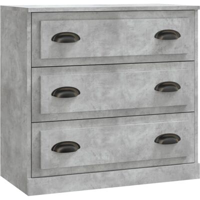vidaXL 816228 Betongrijs Dressoir - Dressoir vidaXL 816228 Betongrijs Dressoir - Dressoir