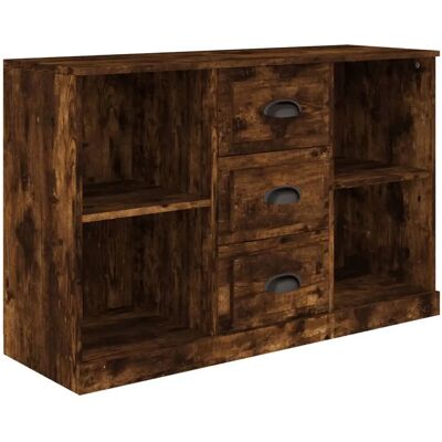 vidaXL 816237 Savustettu tammi sivupöytä - Sideboard vidaXL 816237 Savustettu tammi sivupöytä - Sideboard