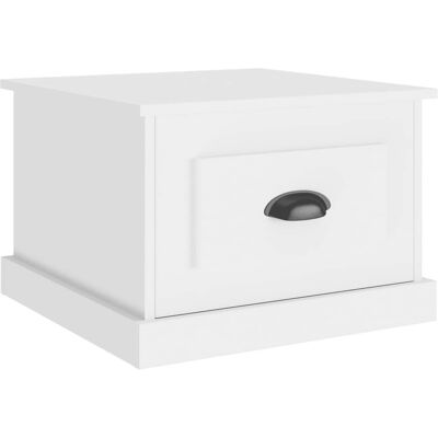 vidaXL 816248 Witte Engineered Hout Salontafel - Salontafel vidaXL 816248 Witte Engineered Hout Salontafel - Salontafel
