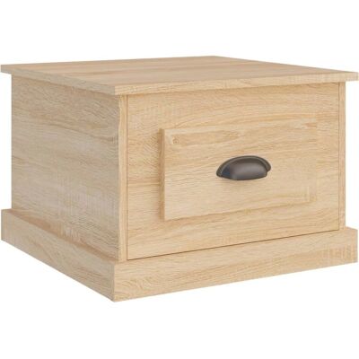 vidaXL Sonoma Eiken Salontafel - Met Opbergruimte vidaXL Sonoma Eiken Salontafel - Met Opbergruimte
