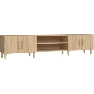 vidaXL Sonoma Eichen-TV-Schrank - Modernes Mediensideboard vidaXL Sonoma Eichen-TV-Schrank - Modernes Mediensideboard