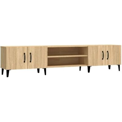 vidaXL TV Kast Sonoma Eik 180x31,5x40 cm - Media Unit vidaXL TV Kast Sonoma Eik 180x31,5x40 cm - Media Unit