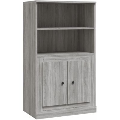 vidaXL Hochschrank Grau Sonoma - Sideboard vidaXL Hochschrank Grau Sonoma - Sideboard