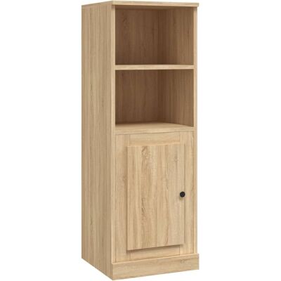 vidaXL Sonoma Eik Highboard - Hoge Kast - Opbergmeubel vidaXL Sonoma Eik Highboard - Hoge Kast - Opbergmeubel