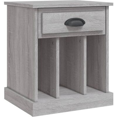 vidaXL 816356 Nachttisch - Eleganter Graues Sonoma Nachttisch vidaXL 816356 Nachttisch - Eleganter Graues Sonoma Nachttisch