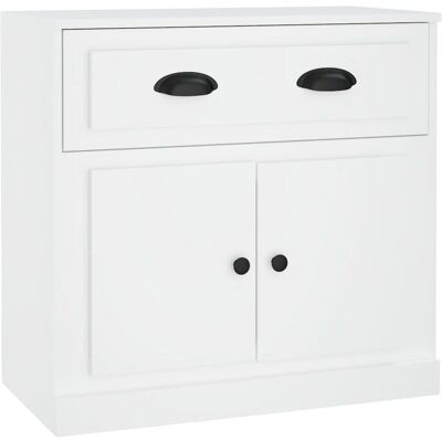 vidaXL Wit Dressoir - 70x35.5x67.5 cm - Dressoir vidaXL Wit Dressoir - 70x35.5x67.5 cm - Dressoir