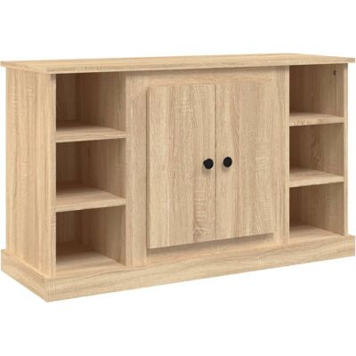 MAISONCHIC Sonoma Eiche Sideboard - Mehrschicht Holz - 100x35,5x60 cm MAISONCHIC Sonoma Eiche Sideboard - Mehrschicht Holz - 100x35,5x60 cm