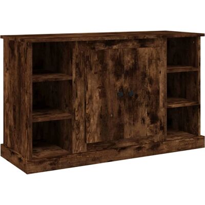 vidaXL Wędzony dąb sideboard - Szafka do przechowywania z inżynieryjnego drewna vidaXL Wędzony dąb sideboard - Szafka do przechowywania z inżynieryjnego drewna
