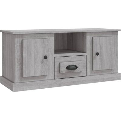 vidaXL 816462 Graues Sonoma TV-Schrank - TV-Aufbewahrung vidaXL 816462 Graues Sonoma TV-Schrank - TV-Aufbewahrung