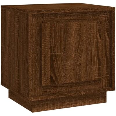 vidaXL Nachttisch Braun Eiche - Nachttisch, Nachtschrank, Moderner Stil vidaXL Nachttisch Braun Eiche - Nachttisch, Nachtschrank, Moderner Stil