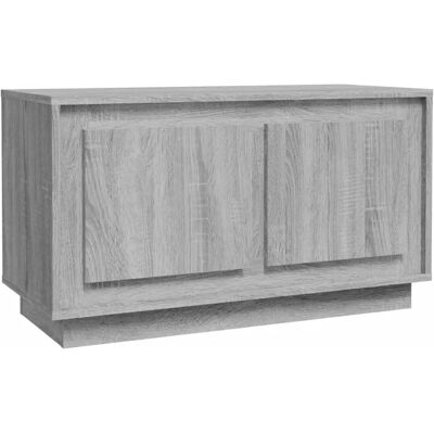 vidaXL Grijze Sonoma TV-Kast - TV-Meubel, Media-eenheid, Dressoir vidaXL Grijze Sonoma TV-Kast - TV-Meubel, Media-eenheid, Dressoir
