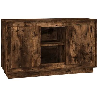 vidaXL Gerookt Eiken Dressoir - Sideboard vidaXL Gerookt Eiken Dressoir - Sideboard