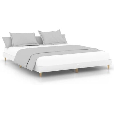 vidaXL 832045 Sengestel - Hvid, 120x200 cm - Sengtype vidaXL 832045 Sengestel - Hvid, 120x200 cm - Sengtype