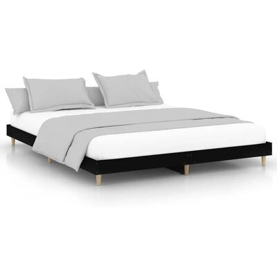 vidaXL 832046 Bettgestell - Schwarz, 120x200 cm - Schlafzimmermöbel vidaXL 832046 Bettgestell - Schwarz, 120x200 cm - Schlafzimmermöbel