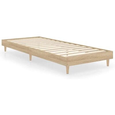 vidaXL 832104 Bettgestell - Sonoma Eiche - 75x190 cm - Bettgestell vidaXL 832104 Bettgestell - Sonoma Eiche - 75x190 cm - Bettgestell