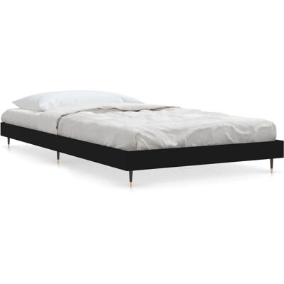 vidaXL 832166 Bettgestell - Schwarz - 90x200 cm - Schlafzimmermöbel vidaXL 832166 Bettgestell - Schwarz - 90x200 cm - Schlafzimmermöbel