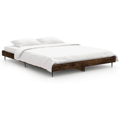 VidaXL 832290 Bettrahmen - Stabil, Holz, Metallbeine VidaXL 832290 Bettrahmen - Stabil, Holz, Metallbeine