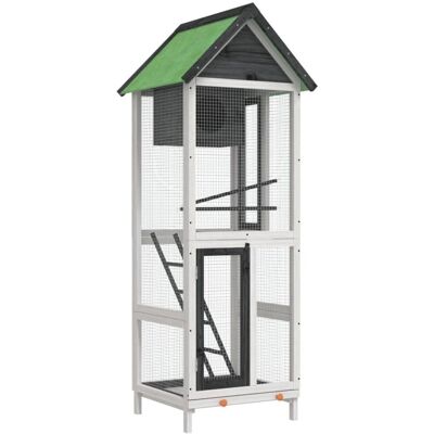 vidaXL Fuglehus af Massivt Gran 60x58.5x160 cm - Fuglehus vidaXL Fuglehus af Massivt Gran 60x58.5x160 cm - Fuglehus