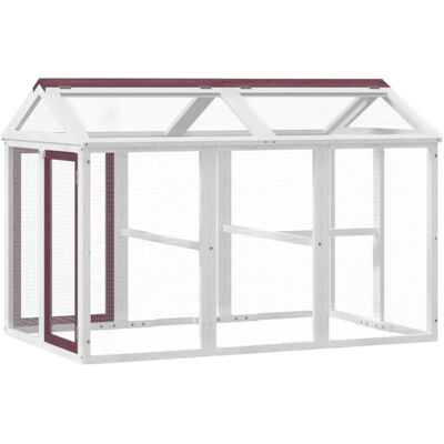 vidaXL Tierschutzkäfig - 141x94x104 cm - Massiv Kiefernholz vidaXL Tierschutzkäfig - 141x94x104 cm - Massiv Kiefernholz