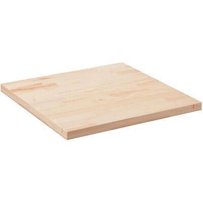 vidaXL Plateau de table en bois massif de pin 90x90x2,5 cm - Plateau de table vidaXL Plateau de table en bois massif de pin 90x90x2,5 cm - Plateau de table