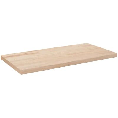 vidaXL Plateau de table rectangulaire en pin massif vidaXL Plateau de table rectangulaire en pin massif