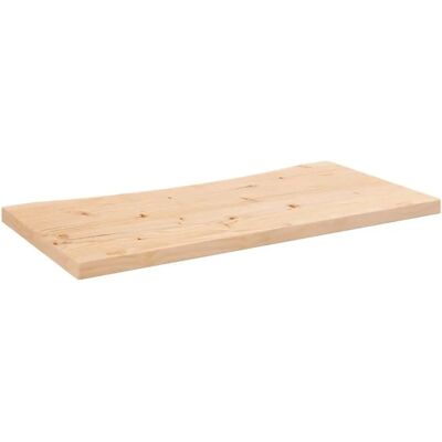 vidaXL Brown 80x40x2.5 cm Solid Pine Wood Desk Top - Desk Top Coffee Table vidaXL Brown 80x40x2.5 cm Solid Pine Wood Desk Top - Desk Top Coffee Table