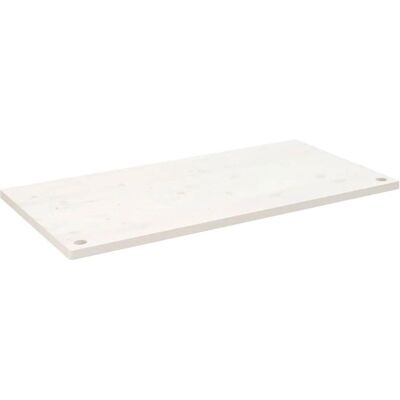 vidaXL White 100x50x2.5 cm Wooden Desk Top - Desk Top vidaXL White 100x50x2.5 cm Wooden Desk Top - Desk Top