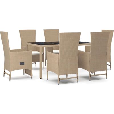 VidaXL Gartenmöbelset mit Stühlen und Tisch - Gartentisch-Set VidaXL Gartenmöbelset mit Stühlen und Tisch - Gartentisch-Set