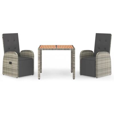 VidaXL Gartenmöbel-Set - Wetterfester Poly-Rattan - Modulares Design VidaXL Gartenmöbel-Set - Wetterfester Poly-Rattan - Modulares Design