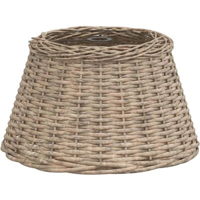 vidaXL Ruskea Ø50x30 cm kattovalaisinvarjostin - Rattan vidaXL Ruskea Ø50x30 cm kattovalaisinvarjostin - Rattan