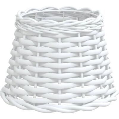 vidaXL Lampenkap Wit Riet - Lampenkap vidaXL Lampenkap Wit Riet - Lampenkap