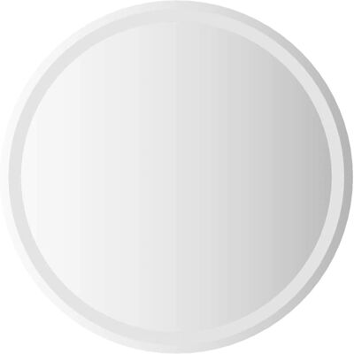 vidaXL 70 cm Okrągłe LED lustro do łazienki - Lustro vidaXL 70 cm Okrągłe LED lustro do łazienki - Lustro