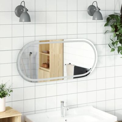 Lustro łazienkowe VIDAXL - LED 100x45cm, IP65, Szkło Lustro łazienkowe VIDAXL - LED 100x45cm, IP65, Szkło