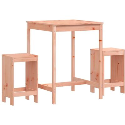 vidaXL 3157738 Natürlicher Douglas Holz Gartenbar-Set - Outdoor-Möbel vidaXL 3157738 Natürlicher Douglas Holz Gartenbar-Set - Outdoor-Möbel