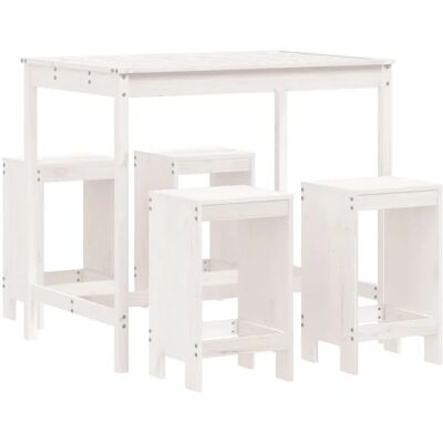 vidaXL 3157746 Gartentisch und Hocker-Set - Gartenmöbel vidaXL 3157746 Gartentisch und Hocker-Set - Gartenmöbel