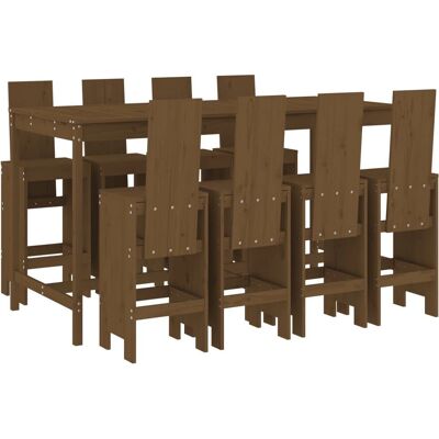 vidaXL 3157790 Gartenmöbel-Set - Gartenbar-Set - Outdoor Bar Table Set vidaXL 3157790 Gartenmöbel-Set - Gartenbar-Set - Outdoor Bar Table Set