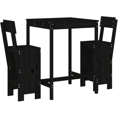 vidaXL Gartentisch- und Hocker-Set 3-teilig - Gartentisch- und Hocker-Set vidaXL Gartentisch- und Hocker-Set 3-teilig - Gartentisch- und Hocker-Set