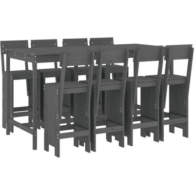 vidaXL Garten Bar Set Outdoor Bar Tisch Stuhl - Garten Bar Set vidaXL Garten Bar Set Outdoor Bar Tisch Stuhl - Garten Bar Set