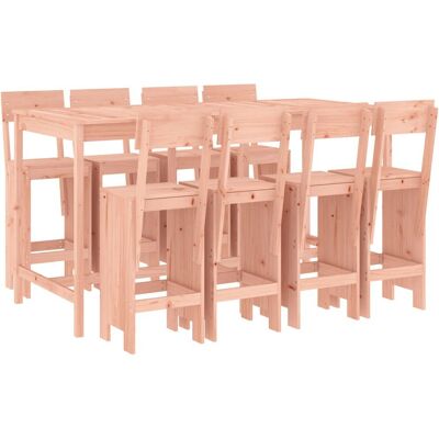 VidaXL Gartenmöbelset - 9 Teile Massives Douglas-Holz VidaXL Gartenmöbelset - 9 Teile Massives Douglas-Holz
