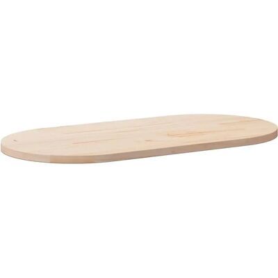 vidaXL Wooden Oval Tabletop 110x55x2.5cm - Dining/Desk vidaXL Wooden Oval Tabletop 110x55x2.5cm - Dining/Desk