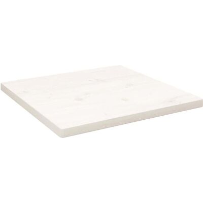 vidaXL Weiße 60x60x2,5 cm Holzplatte - Tischplatte vidaXL Weiße 60x60x2,5 cm Holzplatte - Tischplatte