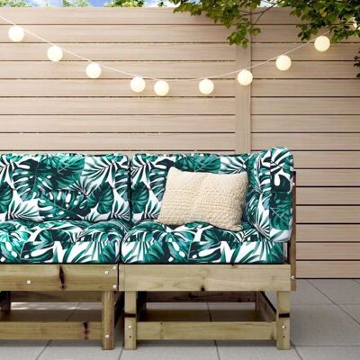 vidaXL Garten Ecksofa imprägniertes Kiefernholz - Ecksofa vidaXL Garten Ecksofa imprägniertes Kiefernholz - Ecksofa