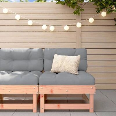 vidaXL Środkowy Sofa Ogrodowy - Twarde Drewno z Dębu Douglasa - 61x60,5x62 cm vidaXL Środkowy Sofa Ogrodowy - Twarde Drewno z Dębu Douglasa - 61x60,5x62 cm