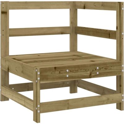 vidaXL Ecksofa Naturales Kiefernholz Gartengestell vidaXL Ecksofa Naturales Kiefernholz Gartengestell