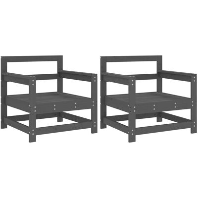 vidaXL Gartenmöbel - Gartensessel, Ecksofa, Mittelsofa, Holz vidaXL Gartenmöbel - Gartensessel, Ecksofa, Mittelsofa, Holz