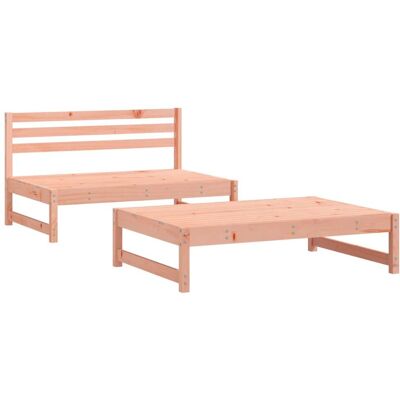 vidaXL Gartensitzbank - Natürliche Douglas - Mittelsofa - Lounge Set vidaXL Gartensitzbank - Natürliche Douglas - Mittelsofa - Lounge Set
